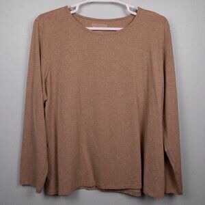 Coolibar Morada tan long sleeve shirt-2X